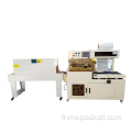 POF / PVC Film L Type Machine rétractable pour l'emballage